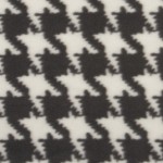 charcoal-ivory houndstooth